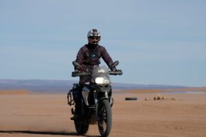 F800GS in the desert