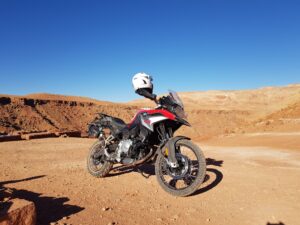 F850GS with Mitas tires