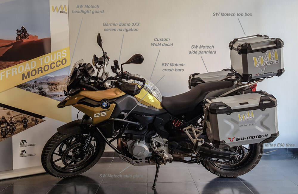 BMW Motorcycle Rental | Wheels of Morocco